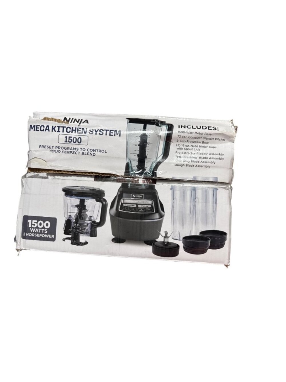 NWB Ninja Mega Kitchen System 1500W Model BL770 - Picture 4 of 10
